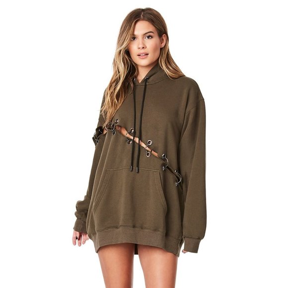Emma & Sam Hoodie Oversized Pocketed - Small - Picture 1 of 12